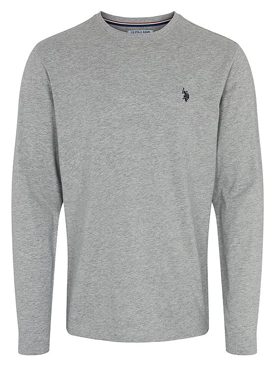 U.S. Polo Assn. Brolin T-Shirt Long Sleeve Grey Melange
