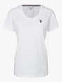 U.S. Polo Assn. Amy O-Neck Tee White