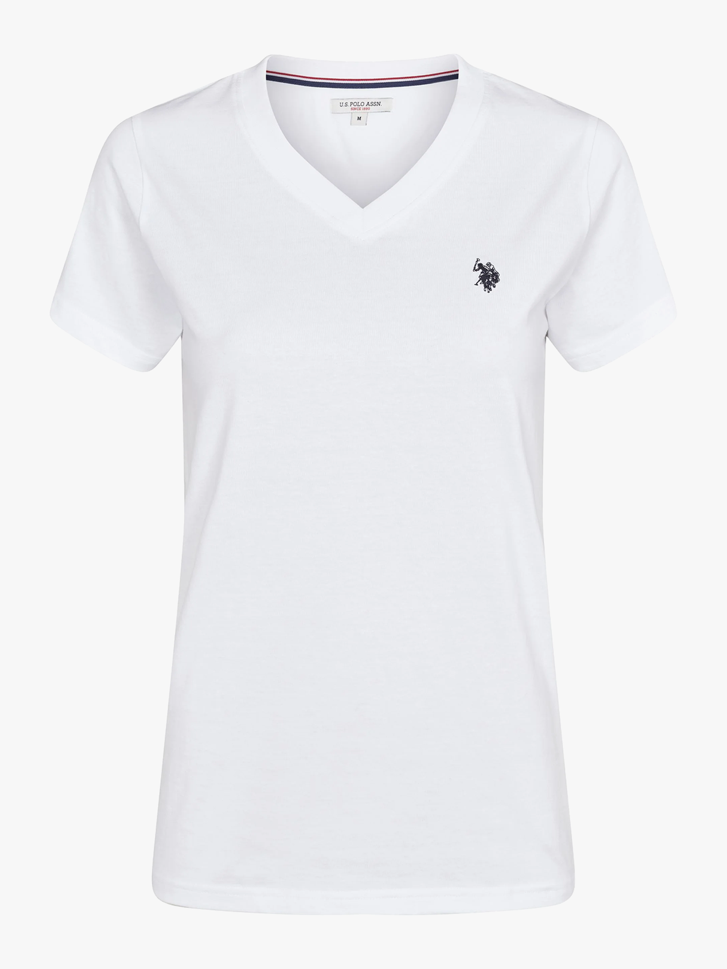 U.S. Polo Assn. Assia V-Neck Tee Bright White