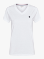 U.S. Polo Assn. Assia V-Neck Tee Bright White
