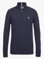 U.S. Polo Assn. Kevin Reg Lambswool Knit Dark Sapphire
