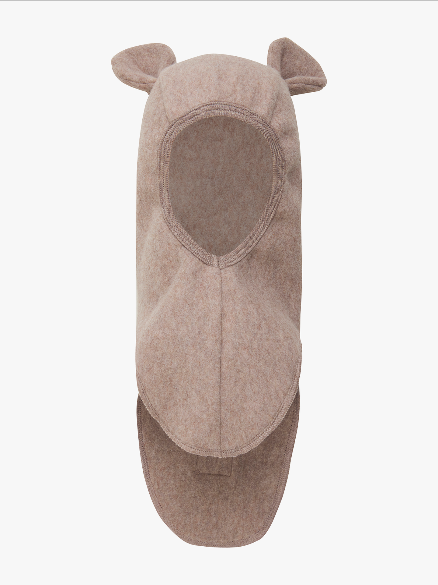 Huttelihut Balaclava Ears Cotton Fleece Savannah Melange