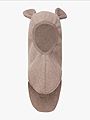 Huttelihut Balaclava Ears Cotton Fleece Savannah Melange