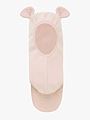 Huttelihut Balaclava Ears Cotton Fleece Peach Blush