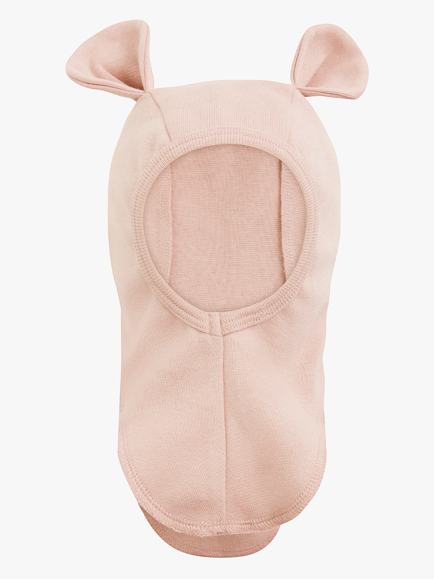 Huttelihut Balaclava Ears Cotton Rib Peach Blush