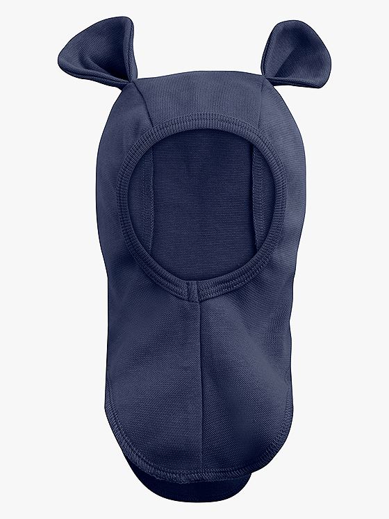 Huttelihut Balaclava Ears Cotton Rib Navy Blazer