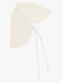 Huttelihut Summer Hat Ears Muslin Antique White