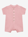 Huttelihut Playsuit Short Sleeve Muslin Pale Mauve