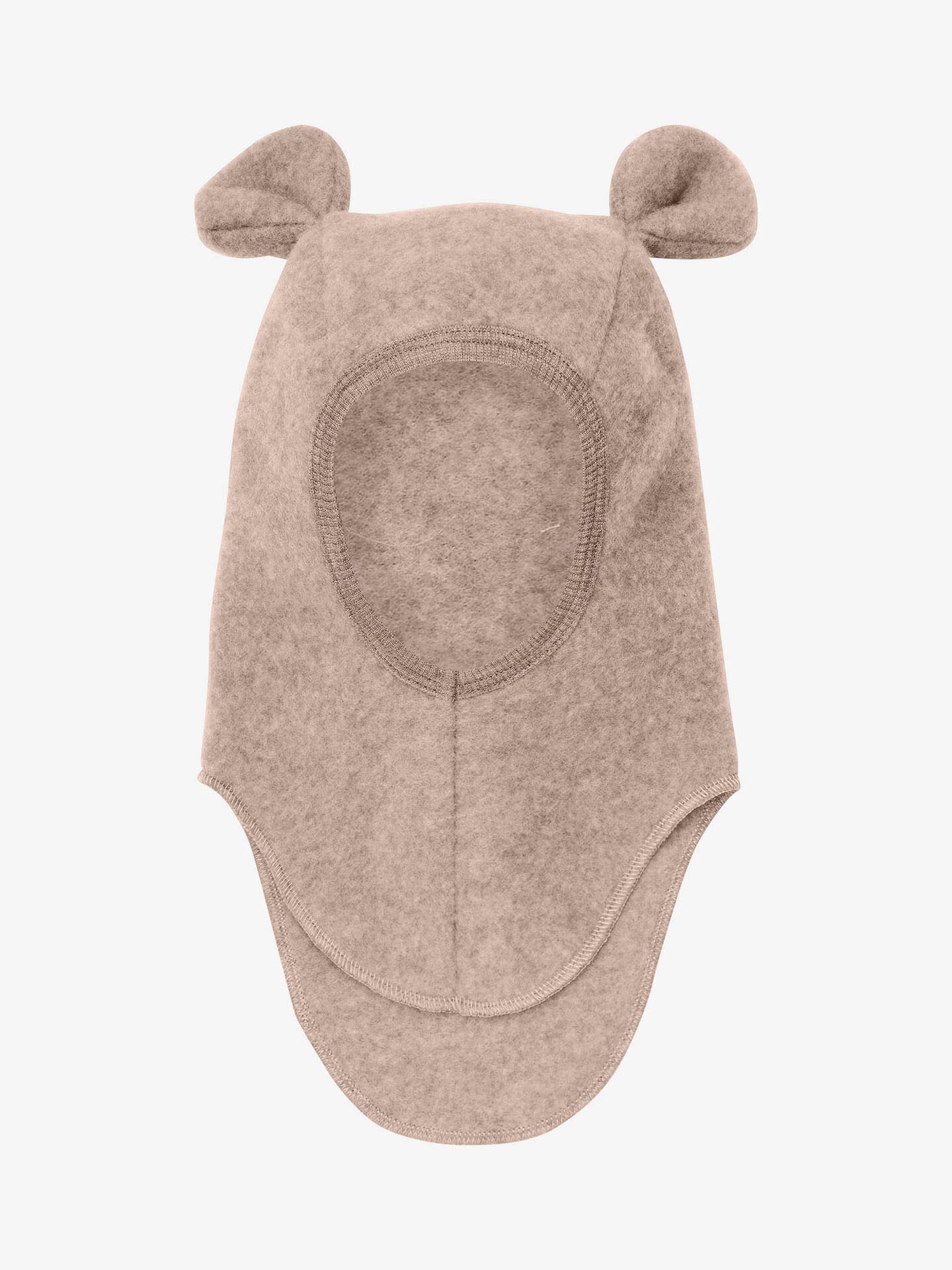 Huttelihut Balaclava Ears Wool Fleece Rosa