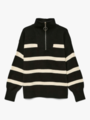 Vero Moda Girl Saba Long Sleeve Highneck Blouse Black Birch