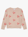 Vero Moda Girl Doffy Intarsia Long Sleeve O-Nck Pullover Misty Rose
