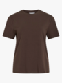 Vila Nora Short Sleeve T-Shirt Coffee Bean