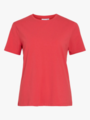 Vila Nora Short Sleeve T-Shirt Hibiscus
