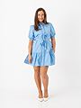 Vila Corly 2/4 Short Shirt Dress Blissful Blue