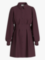 Vila Cordu Long Sleeve Shirt Dress Fig