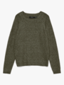 Vero Moda Doffy Long Sleeve O-Neck Blouse Grape Leaf