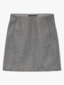 Vero Moda Fortune Allison High Waist Short Skirt Medium Grey Melange