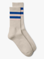 Vero Moda Mel Detail Socks 3-Pack Oatmeal 4stripes / Surf the web / Pink dogwood