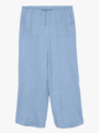 Vero Moda Melaney High Waist Loose Pant Chambray Blue Melange