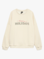 Vero Moda Candi Bea Long Sleeve Sweatshirt XMAS Birch