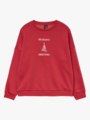Vero Moda Candi Bea Long Sleeve Sweatshirt XMAS Karanda Red