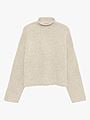 Vero Moda Mirla Long Sleeve Highneck Pullover Birch