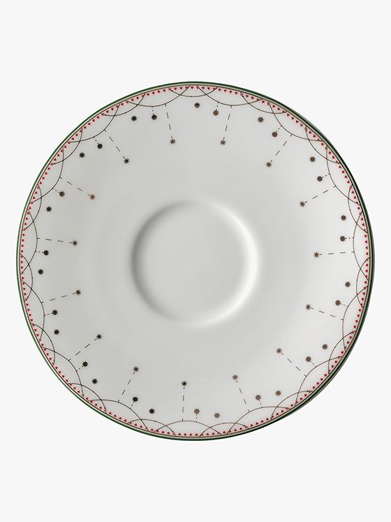 Wik - Walsøe Julemorgen Girlander skål til kopp 20 cl Flerfarget