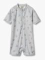 Wheat Swimsuit Short Sleeve Cas Swim Club