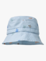 Wheat Bucket Hat Tilo Soft Blue Sea Life