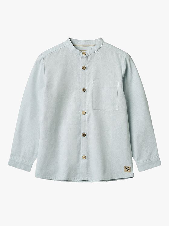 Wheat Shirt Willum Light Blue Chambray