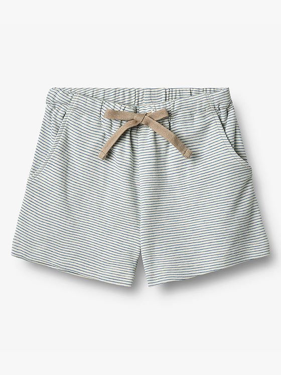 Wheat Jersey Shorts Kalle Blue Stripe