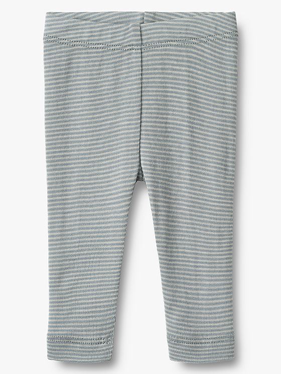 Wheat Wool Leggings Agi Cloudy Sky Stripe