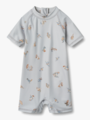 Wheat Swimsuit Short Sleeve Cas Swim Club