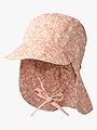 Wheat Sun Hat Woven Tonga Rose Flower Mead