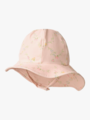 Wheat UV Sun Hat Bora Powder Checked Flowers