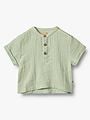 Wheat Shirt Short Sleeve Svend Soft Mint