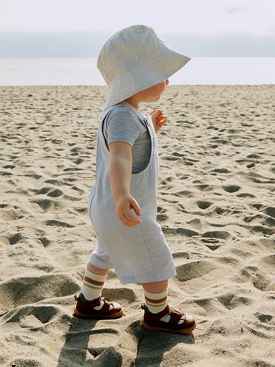 Wheat Overall Sigge Light Blue Chambray