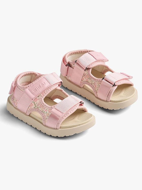 Wheat Sandal Mandy Ivory flower meadow