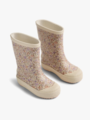 Wheat Rubber Boot Muddy Lilac Flower Meadow