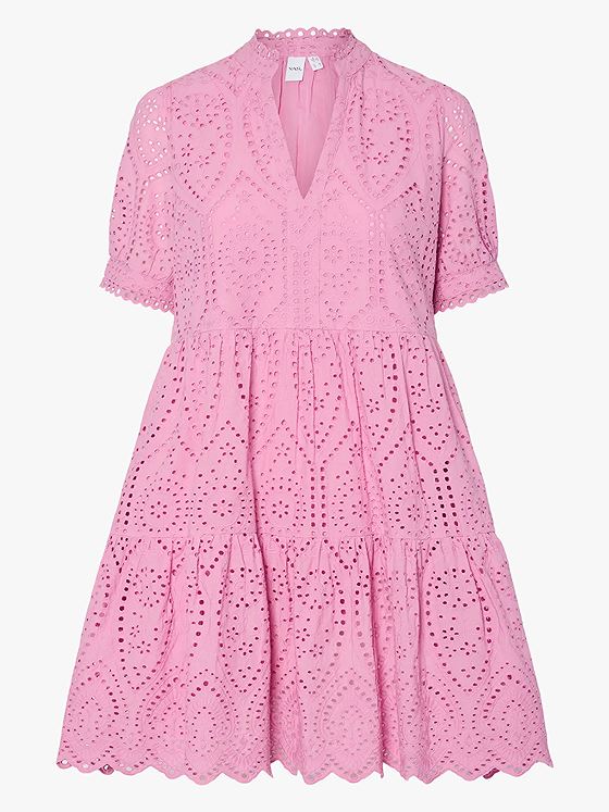 Y.A.S Holi Short Sleeve Dress Moonlite Mauve