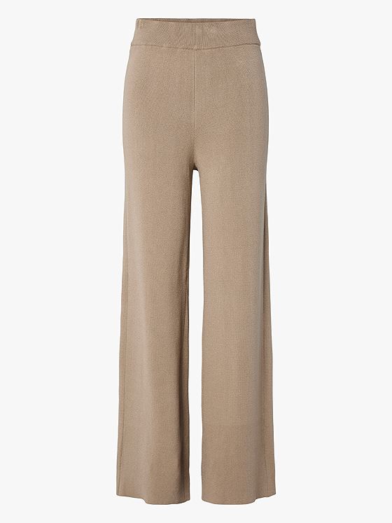 Y.A.S Fonny High Waist Knit Pant Fungi