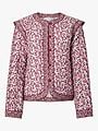 Y.A.S Paula Long Sleeve Padded Jacket Pristine Retriva Print