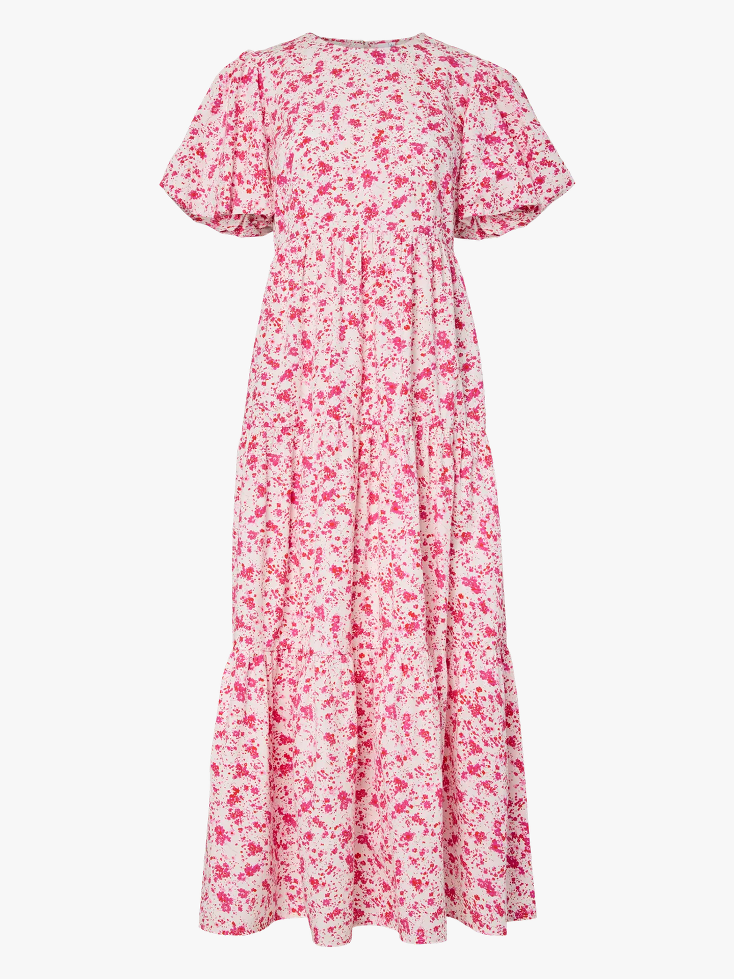 Y.A.S Colea Short Sleeve Ankle Dress Pristine Donna