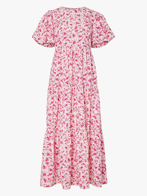 Y.A.S Colea Short Sleeve Ankle Dress Pristine Donna