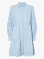 Y.A.S Zimia Long Sleeve Shirt Dress Skyway