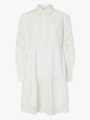 Y.A.S Zimia Long Sleeve Shirt Dress Star White