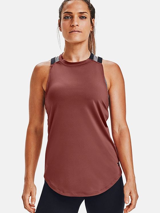 Under Armour Armour Sport 2-Strap Tank Cinna Red/ Black