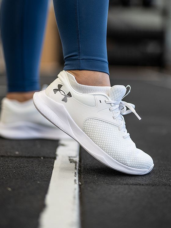 Under Armour Charged Aurora 2 White / Metallic Warm Silver