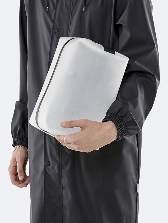 Rains Wash Bag Large Hvit