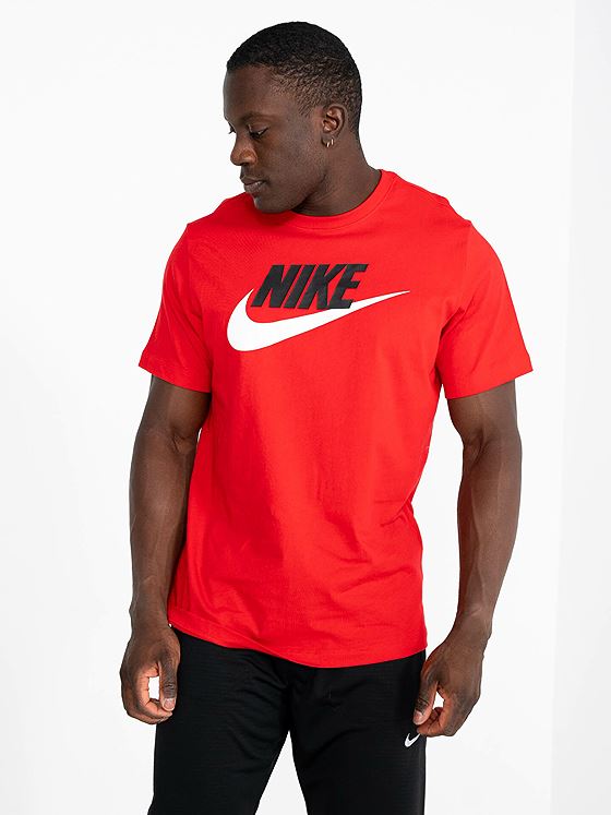 Nike Icon Futura Tee Red